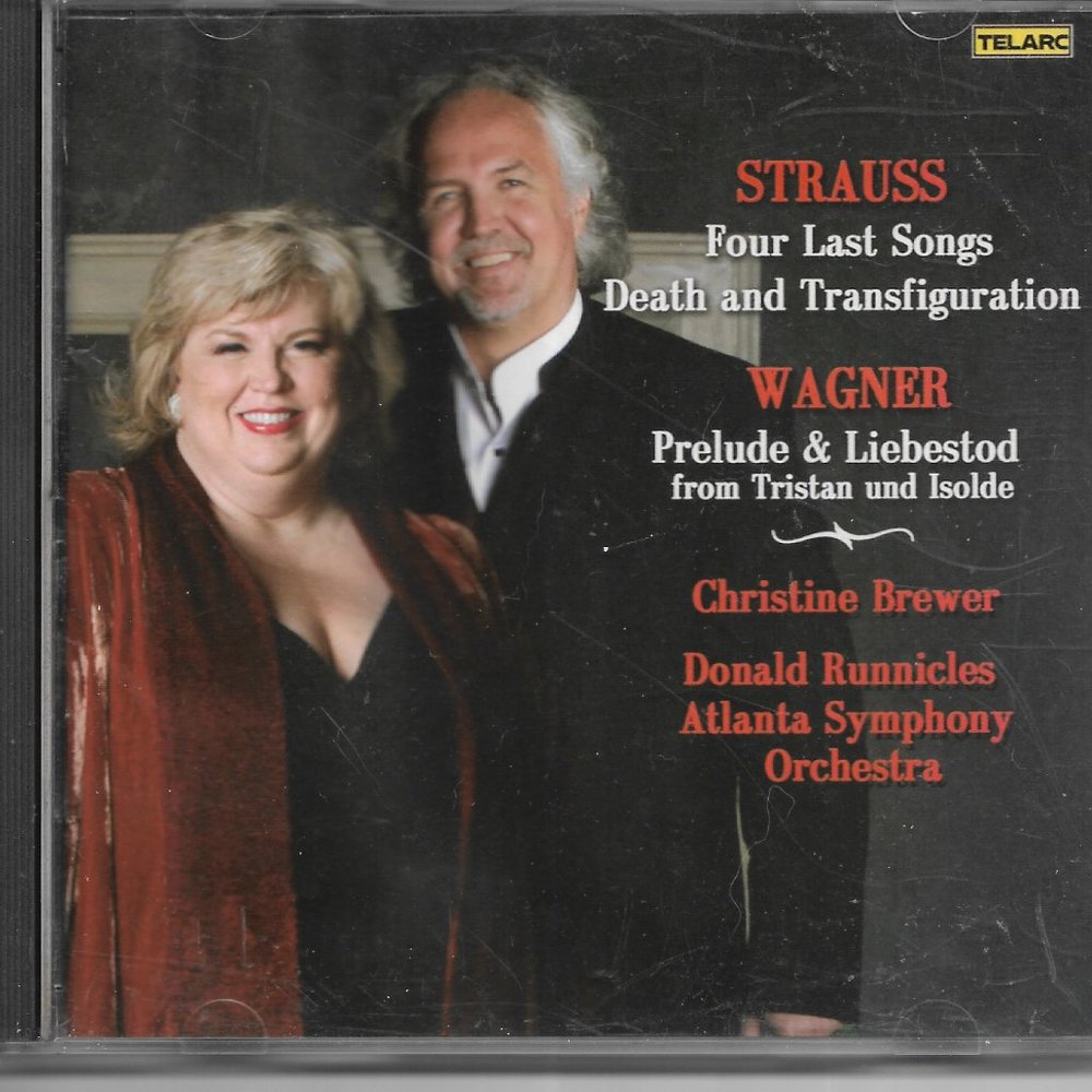 Strauss Four Last Songs Transfiguration/Wagner Prelude CD Christine Brewer